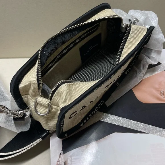 (new+tag) Marc Jacobs The Camera Bag retail crossbody jacquard edition